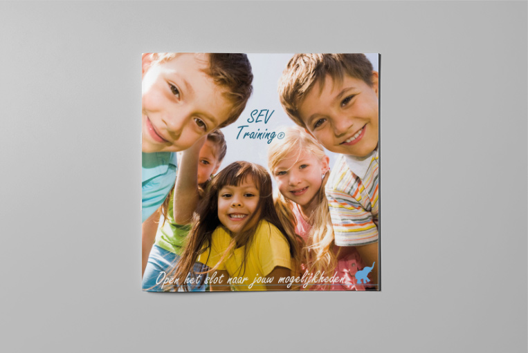 Voorkant folder SEV training