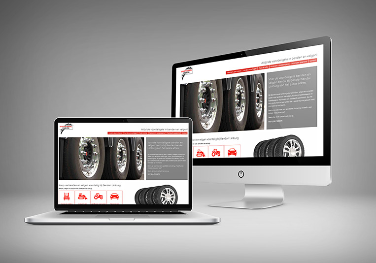 Website Bandenhandel Limburg
