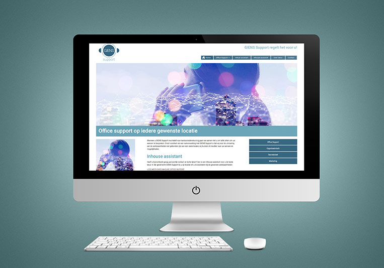 Subpage website GIENS Support