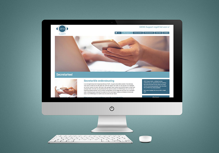 Subpage website GIENS Support