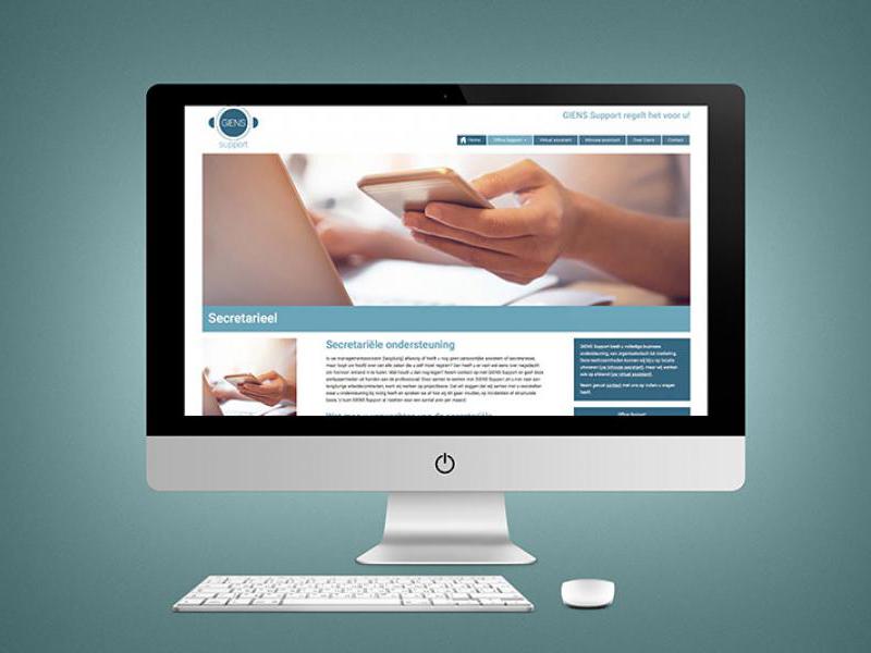 Subpage website GIENS Support