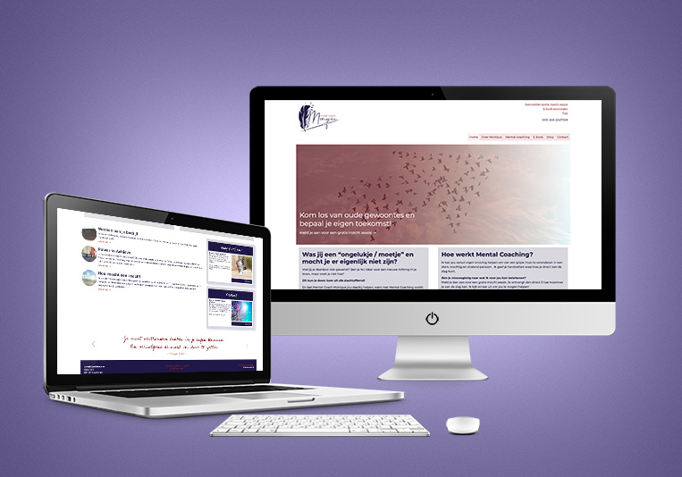 Homepage Mental Coach Monique